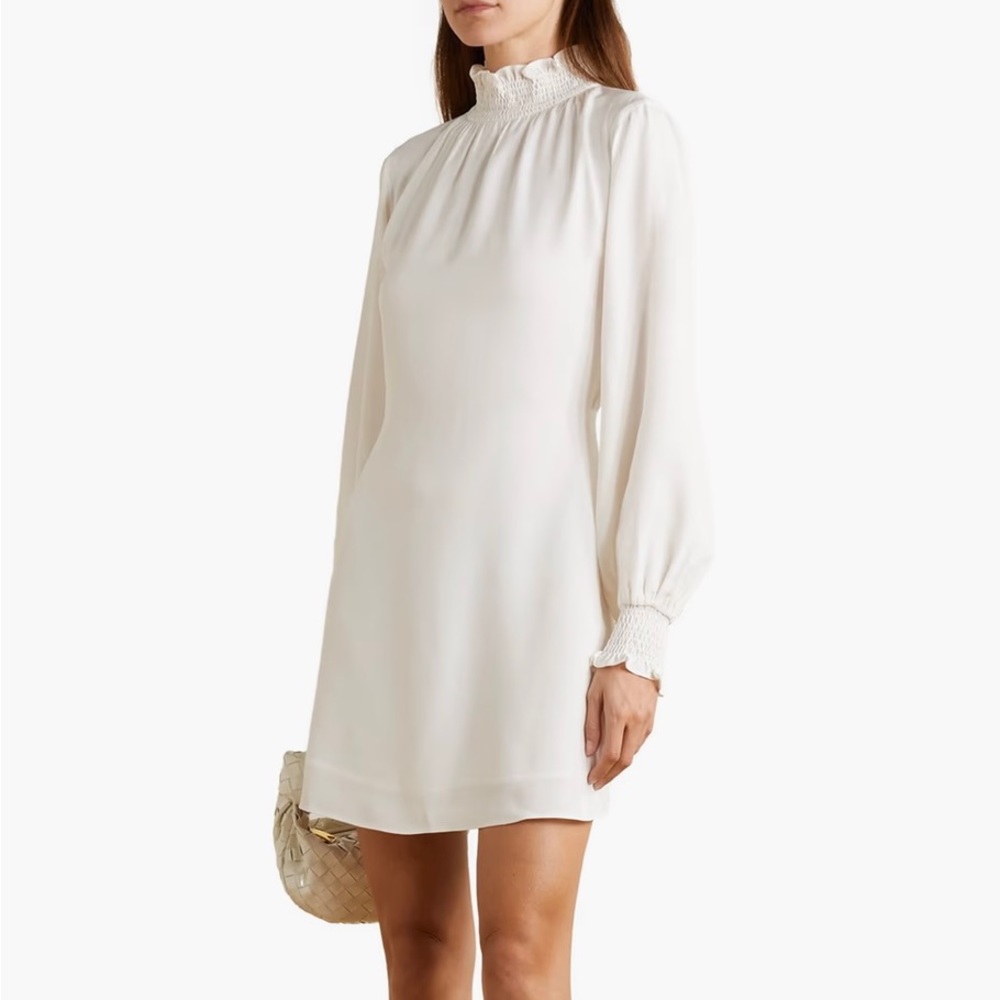 VANESSA COCCHIARO
The C.J. shirred crepe mini dress
